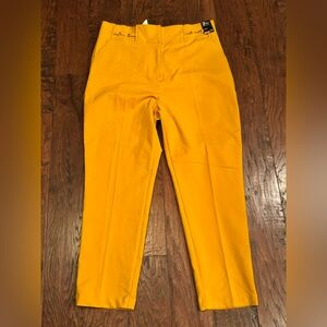 Vibrant Yellow Women's Capris